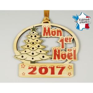Décoration De Sapin Mon Premier Noël Boule 1er Noël
