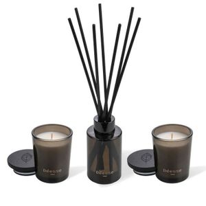 COFFRET CADEAU CORPS Coffret 2 bougies et 1 diffuseur de parfum Déesse Bizarre Oasis - transparent dark brown/marron - 2x70 g/90 ml