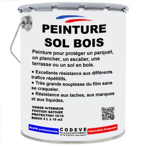 PEINTURE - VERNIS Peinture Sol Bois - Pot 5 L   - Codeve Bois - 3012