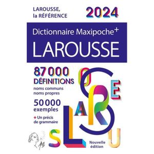 DICTIONNAIRES Dictionnaire Maxipoche plus 2024