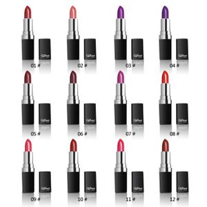 Qibest 12 Couleur Vampires De Raisin Rouge à Lèvres Noir