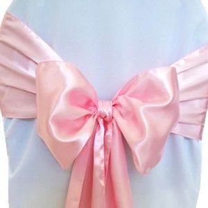 Noeud De Chaise Rose Achat Vente Pas Cher