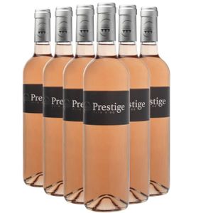 VIN ROSE Pays d'Oc Prestige Rosé 2022 - Lot de 6x75cl - Les