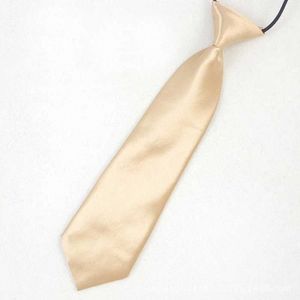 CHAMPAGNE Nouvelle cravate pour enfant, classique, solide, m