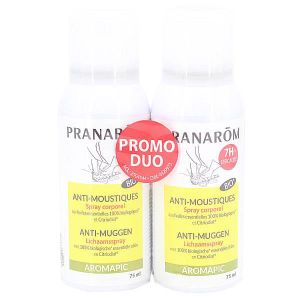 ANTI-MOUSTIQUE Pranarom Aromapic Spray Anti-Moustiques Bio Lot de
