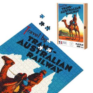 PUZZLE Puzzle Classique 500 pièces Trans Australian Rail 