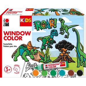 PEINTURE ACRYLIQUE Marabu KiDS Window Color Set 
