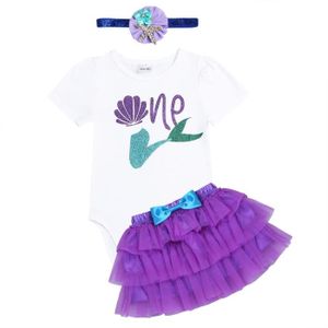 iiniim Ensembles de Pyjama B/éb/é Fille D/éguisements de Sir/ène Cosplay Mermaid Costume Halloween Carnaval Gilet sans Manche et Pantalon Longue avec Bandeau Ensemble 6-24 Mois
