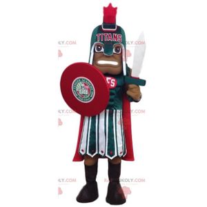 DÉGUISEMENT - PANOPLIE Mascotte de soldat romain en tenue officielle roug