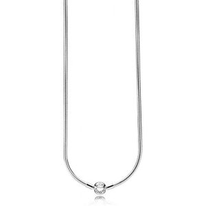 Collier Heartbreaker Argent 925 - Perle Synthétique, Bijou Femme élégant