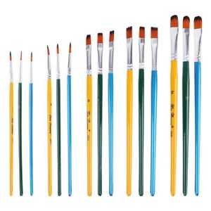 Sac à rouler en bambou Organiseur de pinceaux de peinture Support pour pinceaux de peinture LDLD Lot de rideaux Trousse pour stylos de calligraphie