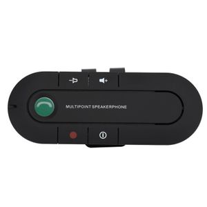 Avizar - Kit Main Libre Voiture Bluetooth Multipoint Fixation Pare-soleil  Transmetteur FM - Oreillette bluetooth - Rue du Commerce