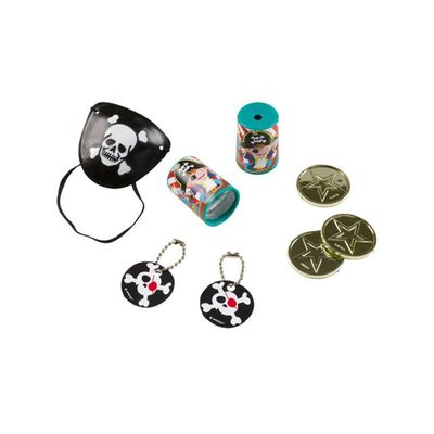 Bonnet Pirate Noir Tête de Mort - Accessoire Déguisement Halloween Bonnet Pirate Noir Tête de Mort - Accessoire Déguisement Halloween