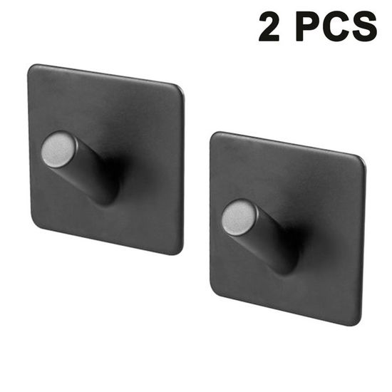 Porte-Savon Auto-Adhésif Murale - Lot De 2 En Acier Inoxydable - Pour Cuisine Ou Salle De Bain - Design Drainant Et Sans Percage