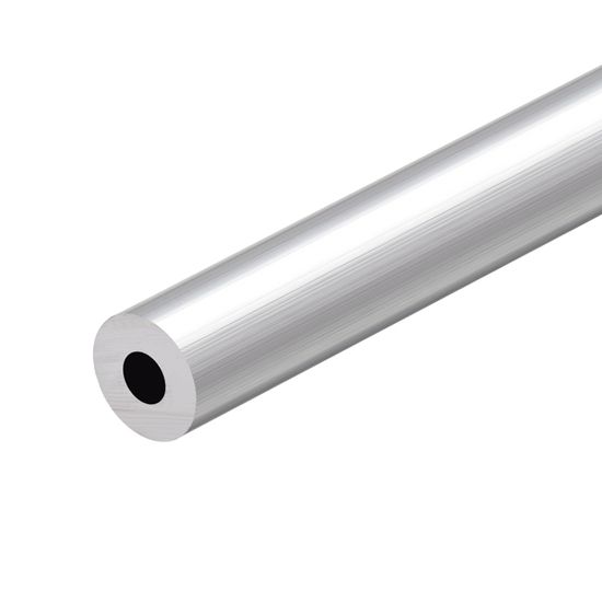 Tube Aluminium Rond 6063 Sans Soudure - 300mm De Long, Diamètre Extérieur 13mm, Intérieur 7mm - Neuf Sous Emballage