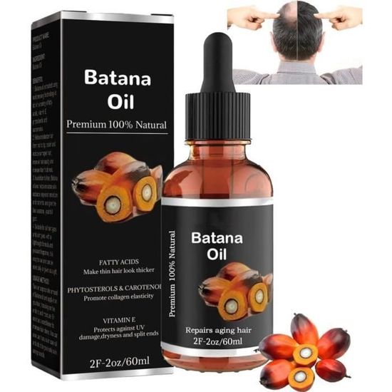 Huile Capillaire Batana 100% Naturelle - Croissance Cheveux - 3.4 Fl Oz - Neuf