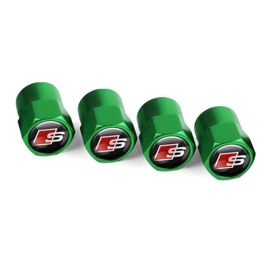 A ABSOPRO Lot De 4 Bouchons De Valve De Pneu De 15 Mm En ABS Jaune