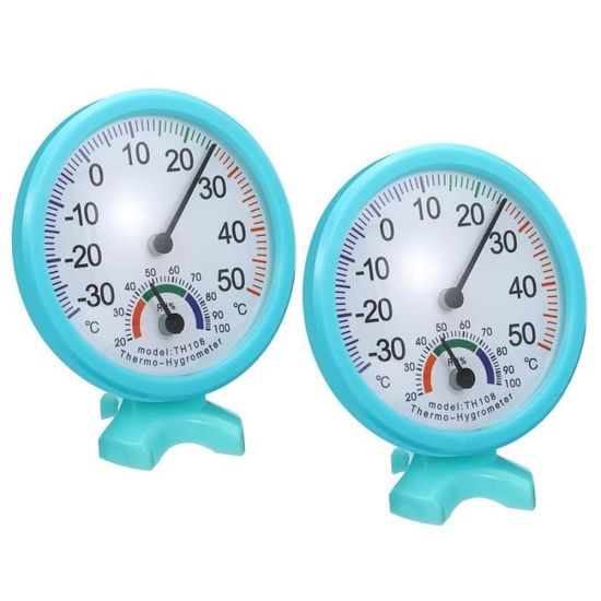 Mini Thermomètre-Hygromètre D'Intérieur - Surveillance Précise Température & Humidité Pour Cave, Chambre Bébé, Réfrigérateur