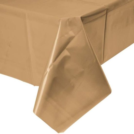 MARTINA HOME Nappe En Résine Danube Doré 300 X 140 Cm - Imperméable Et Facile D'Entretien