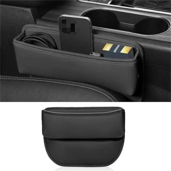 Organisateur D'espace Pour Mini Countryman 2020-2023 - Rangement Siège Passager, Porte-gobelets - Noir, Marron, Bordeaux, Beige