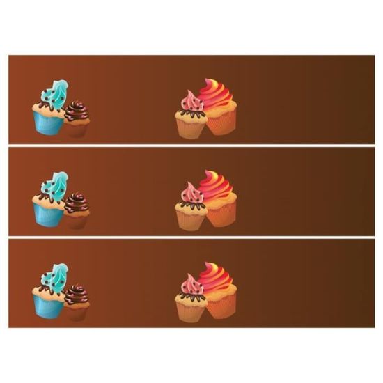 Contour Chocolat Cupcakes Pour Gateau Cdiscount Maison