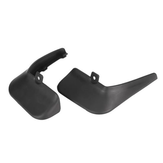 Bavettes Garde-boue BIBIA Noires En Caoutchouc Dur - Largeur 7 Mm - À Plier, Classique Et Robuste