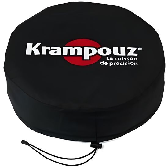 Housse pour crêpière KRAMPOUZ 40 cm - Polyester enduction acrylique - Noir