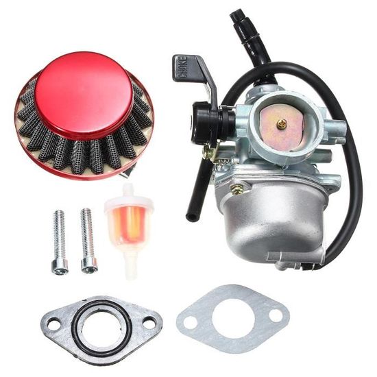 Câble De Starter Carburateur PZ19 Avec Filtre à Air - Compatible Motos 50cc à 125cc, ATV, Scooter, Dirt Bike - 3