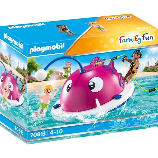 PLAYMOBIL - 70613 - Aire de jeu aquatique - Plastique - Multicolore - 225.1 g