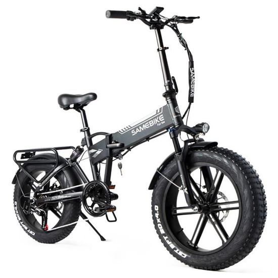 Vélo électrique SAMEBIKE XWLX09 20 pouces gros pneu 500W tout Terrain