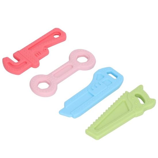 Jouets De Dentition En Silicone à Main - Lot De 2 Lettres D Pour Bébés Et Enfants Autistes - Sensoriel