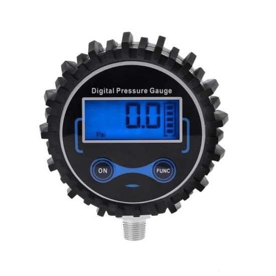 Manomètre Digital Pour Pneus Pinafresa 0-200 PSI - Précision 0.1 PSI, écran LCD Rétroéclairé, Filetage M11x1 - 10