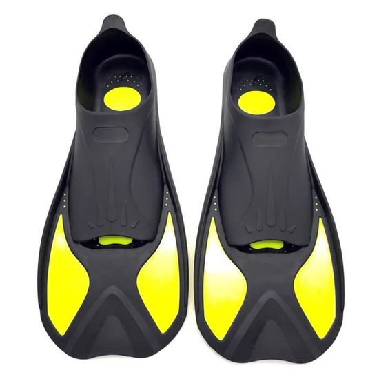 2 Paires De Palmes De Natation En Silicone - Entraînement Piscine, Réduit Résistance De L'eau - 12