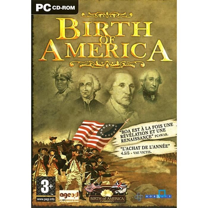Birth Of America / Jeu PC Cd-Rom