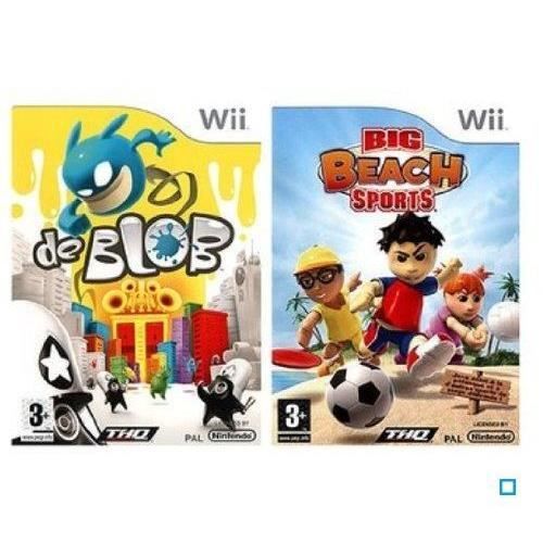 Pack De Blob + Big Beach Sports Wii - vue 6