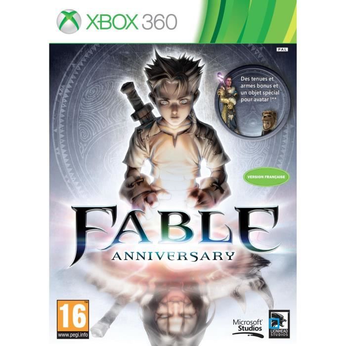 Microsoft Fable Anniversaire Jeu Xbox 360