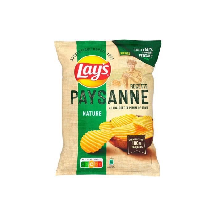 Chips recette paysanne nature Lay's - 155g