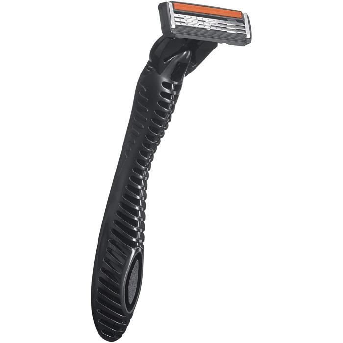 BIC Flex3 Hybrid Rasoirs pour Homme - Lot de 2 Rasoirs + 8 Recharges