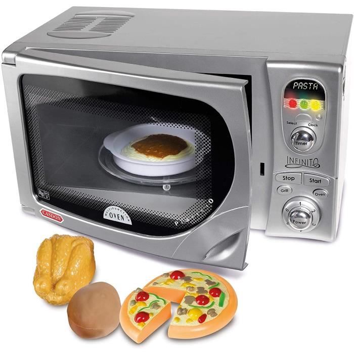 Casdon - 492 - Jeu d'imitation - Jouet Micro Ondes Delonghi