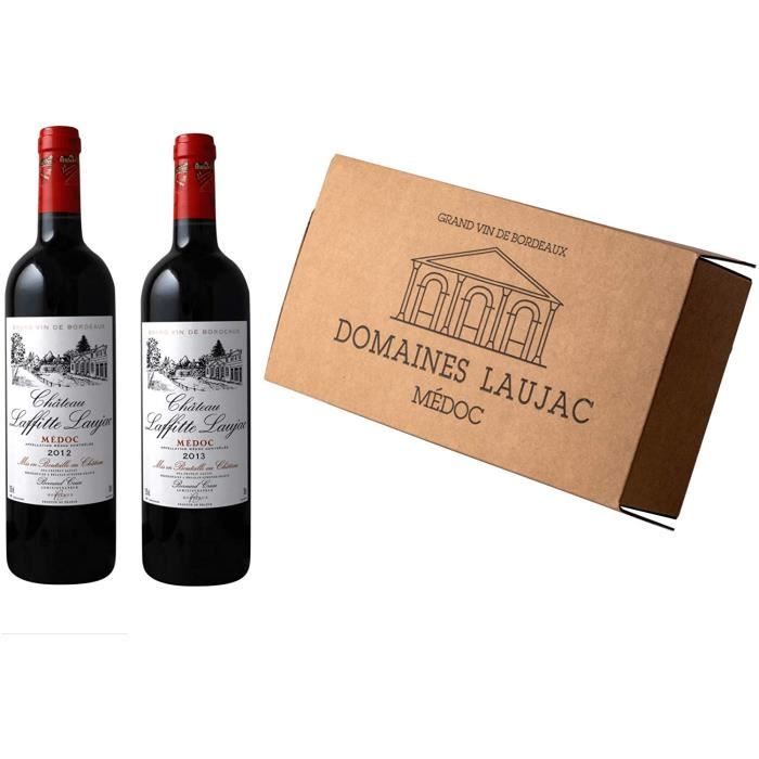 CHATEAU LAFFITTE LAUJAC 2012-2013 - Coffret 2 bouteilles