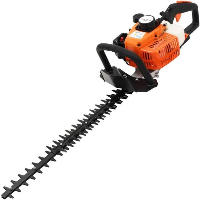 Luxueux Magnifique - Taille haie thermique puissant Taille-haie à essence 722 mm Orange et noir -HB065