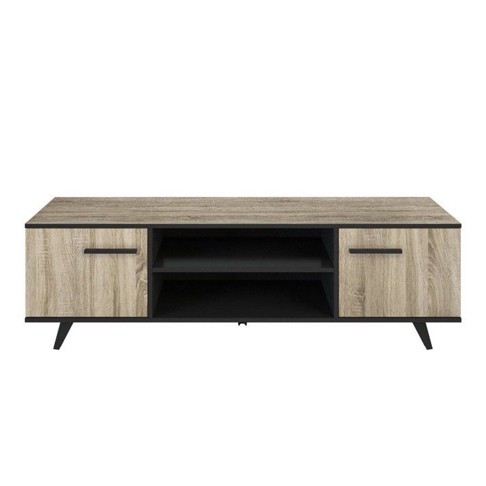 Meuble TV Gamer Calicosy 163cm - LED Bleu, 2 Niches, Tiroir, Fabrication Française