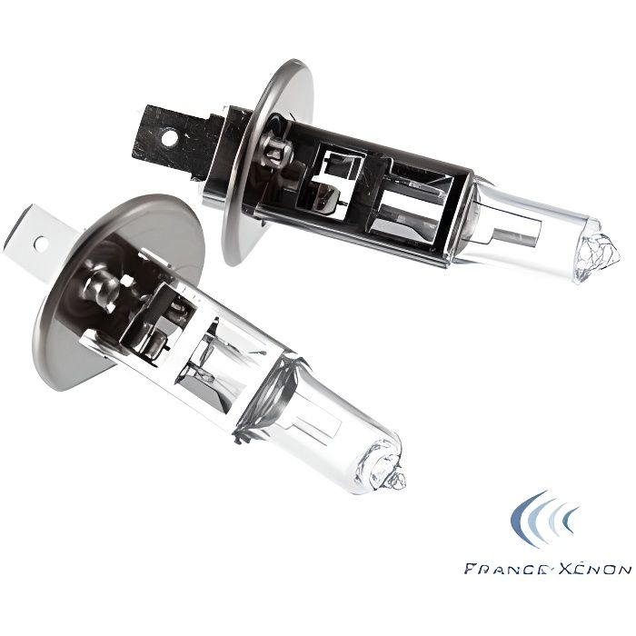 2 x Ampoules H1 100W 12V ORIGINE - FRANCE-XENON