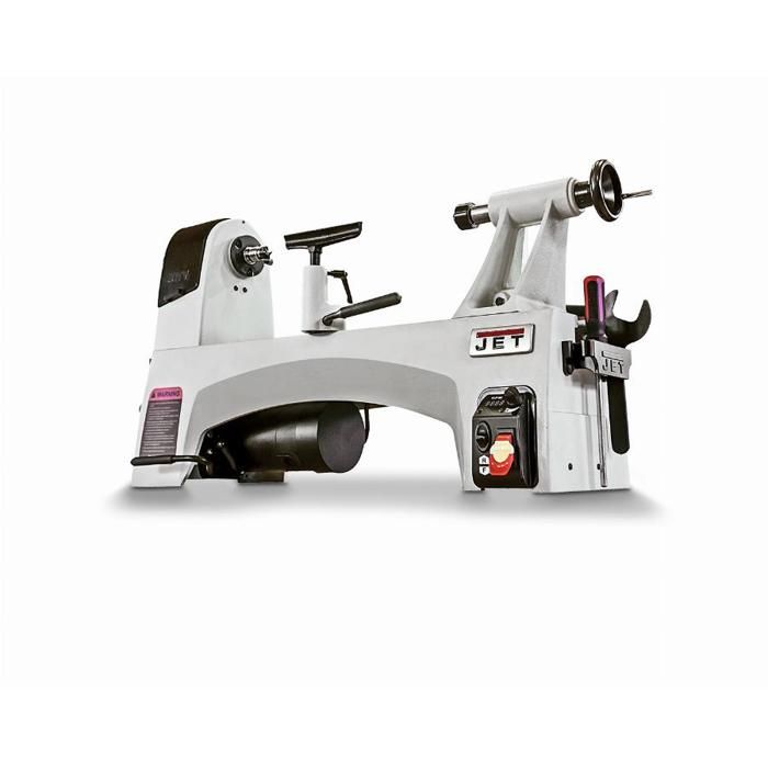 Tour à bois d'établi entre-pointes 520 mm 750 W 230 V - JWL-1221VS - Jet
