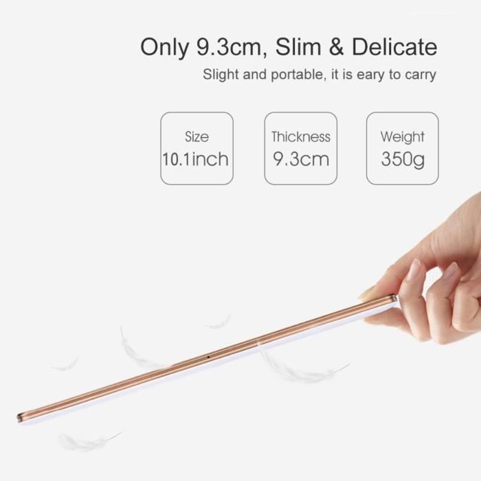 10,1'' Tablet PC Octa Core 4 Go de RAM 64 Go de ROM ROM Double cartes SIM 3G WCDMA pour Android 7.0 GPS Tablet PC 10