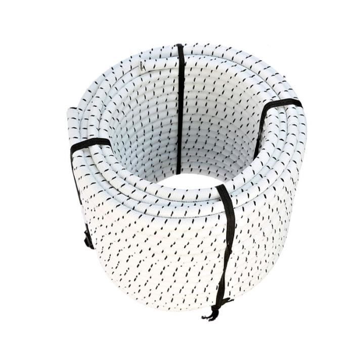 Rouleau de Corde Elastique 25m - Diamètre 8 mm - Sport Nautique, Survie, Voile, Bateau, Camping, Bâche, Bivouac, Jardin - Magma