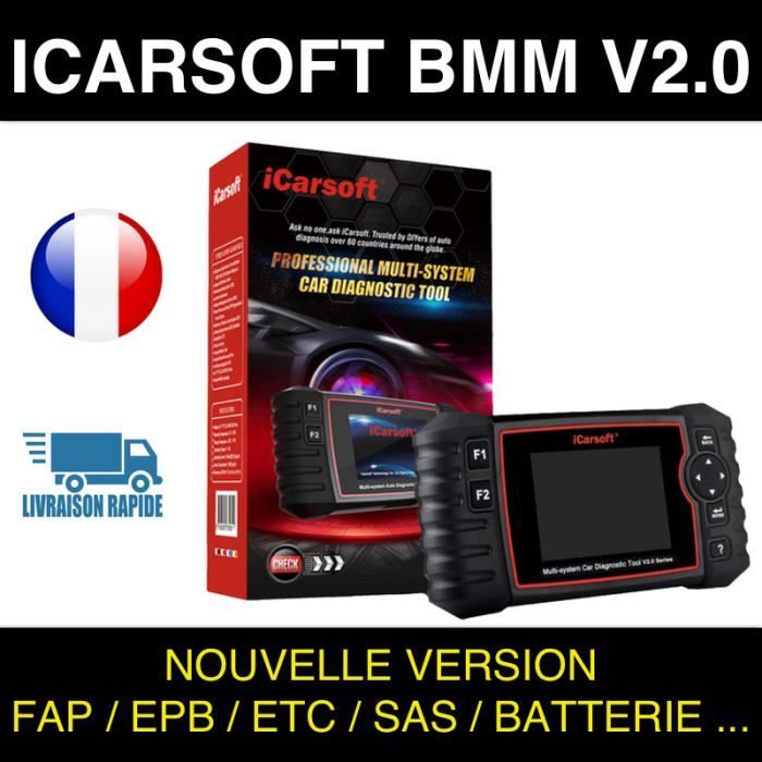 iCarsoft BMM V2.0 Valise Diag PRO OBD2 compatible BMW + MINI - SNOOPER DS150