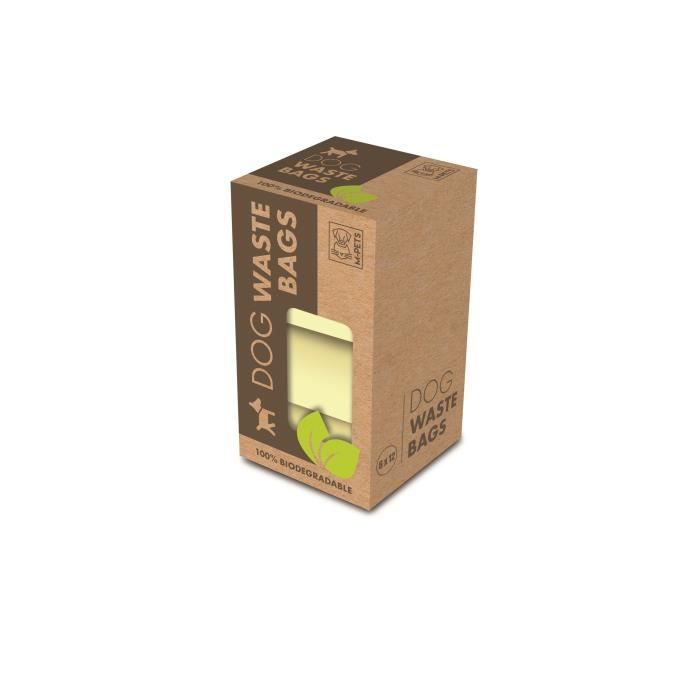 MPETS Recharge ramasse crottes DOG WASTE BAG biodégradable - Pour chien - 6x12pcs