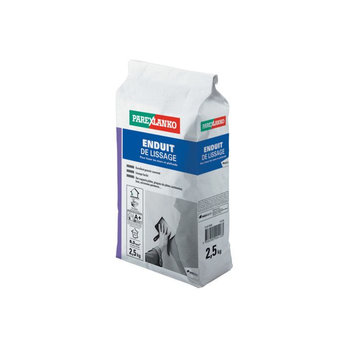 Enduit de Lissage 2,5 KG - PAREXLANKO
