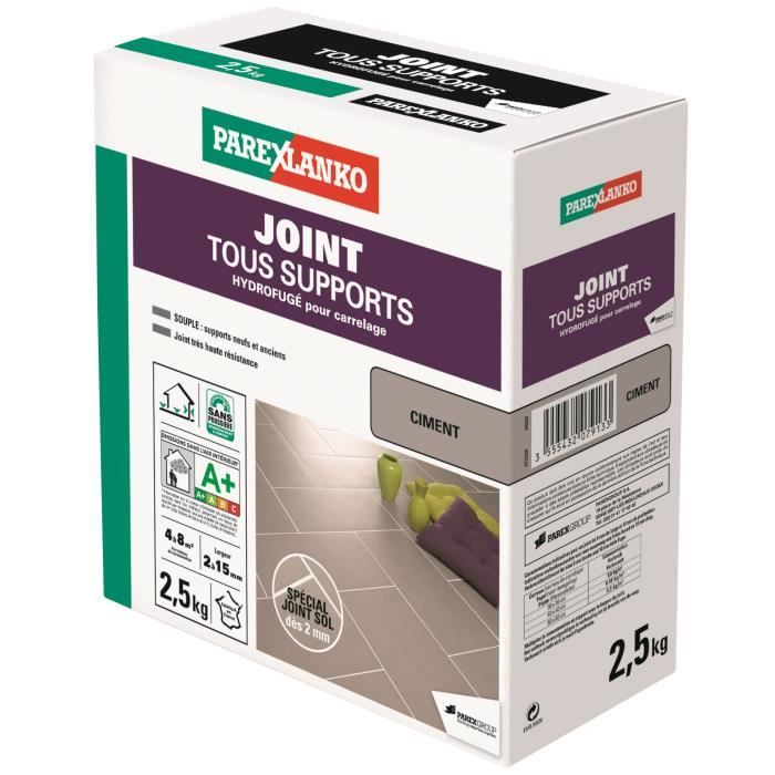 Joint Tous Supports Ciment 2,5 KG - PAREXLANKO